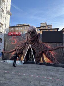 Netflix Stranger Things in Lucca Italy for Lucca Comics & Games 2025