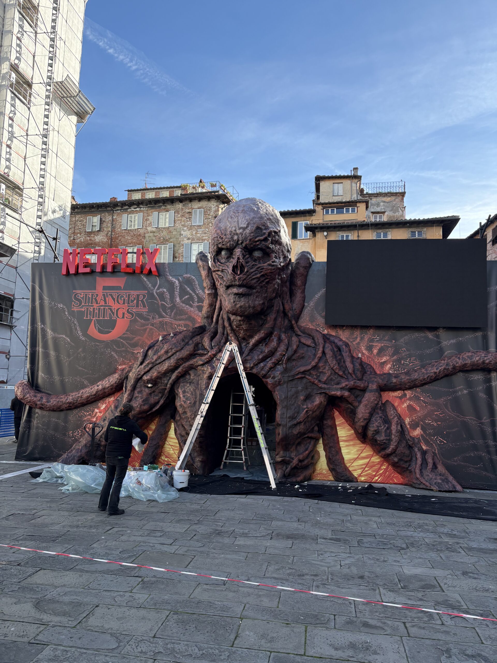 Netflix Stranger Things in Lucca Italy for Lucca Comics & Games 2025